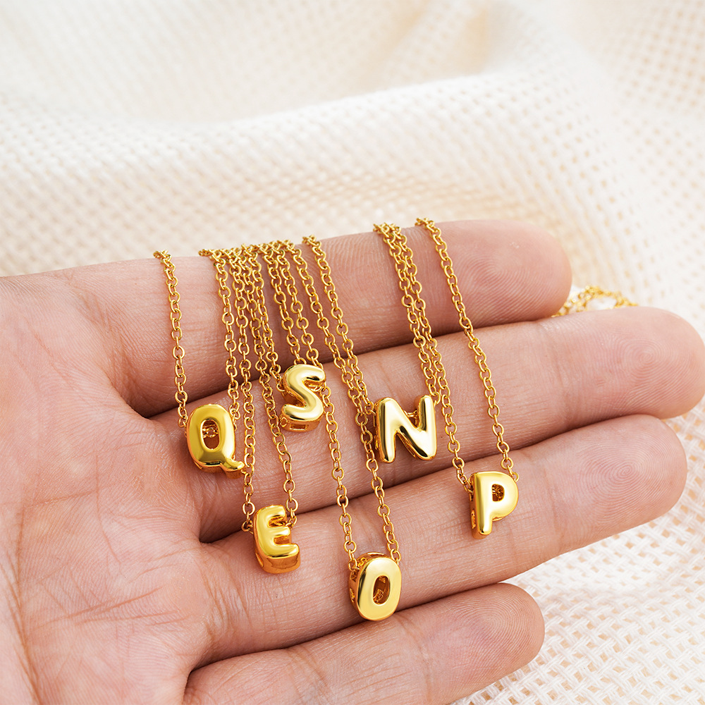 The Initial Necklace | Personalized Letter Pendant