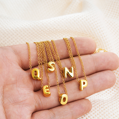 The Initial Necklace | Personalized Letter Pendant